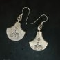 FINE SILVER EARRINGS CRAFT VINTAGE WOMEN DANGLES 5g MINI Chic Creations #RE155