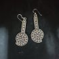 FINE SILVER EARRINGS CRAFT VINTAGE DANGLES 12g Echoes of History #RE243