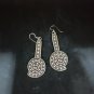 FINE SILVER EARRINGS CRAFT VINTAGE DANGLES 12g Echoes of History #RE243