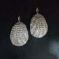 FINE SILVER EARRINGS CRAFT VINTAGE WOMEN DANGLES 10g Ethnic Tribal #RE160