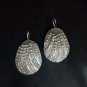FINE SILVER EARRINGS CRAFT VINTAGE WOMEN DANGLES 10g Ethnic Tribal #RE160