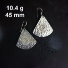 FINE SILVER EARRINGS CRAFT VINTAGE DANGLES 10g Glamour Flourishes #RE293