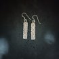 FINE SILVER EARRINGS CRAFT VINTAGE DANGLES 10g Ethereal Vibes #RE296