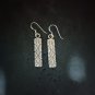 FINE SILVER EARRINGS CRAFT VINTAGE DANGLES 10g Ethereal Vibes #RE296