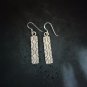 FINE SILVER EARRINGS CRAFT VINTAGE DANGLES 10g Ethereal Vibes #RE296