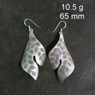 FINE SILVER EARRINGS CRAFT VINTAGE DANGLES 10gVintage Voyage #RE224