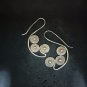 FINE SILVER EARRINGS CRAFT VINTAGE DANGLES 9g Vintage Voyage filigree #RE272