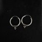 Everyday Luxury: Silver Hoop Earrings in 925 Sterling #ST114