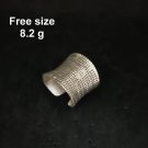 Fine Silver Rings craft Adjustable Free Size Vintage Timeless Artistry V17