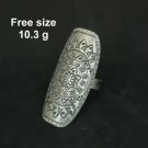 Fine Silver Rings craft Adjustable Free Size Vintage Timeless Artistry V01