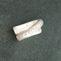 FINE SOLID SILVER RING ADJUSTABLE SIZE VINTAGE 6g ROLL OLIVE ENGRAVED #RR010