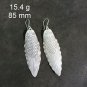 FINE SILVER EARRINGS CRAFT VINTAGE DANGLES 15g Artistic Touch #RE234