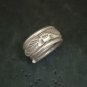 Fine Silver Rings craft Adjustable Free Size Vintage Timeless Artistry V03