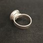 FINE SOLID SILVER RING FIXED SIZE VINTAGE 5g ROUND RADIAL BAND #RR057