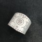 FINE SOLID SILVER RING FIXED SIZE VINTAGE 7g PODDUANG ENGRAVED BAND #RR061