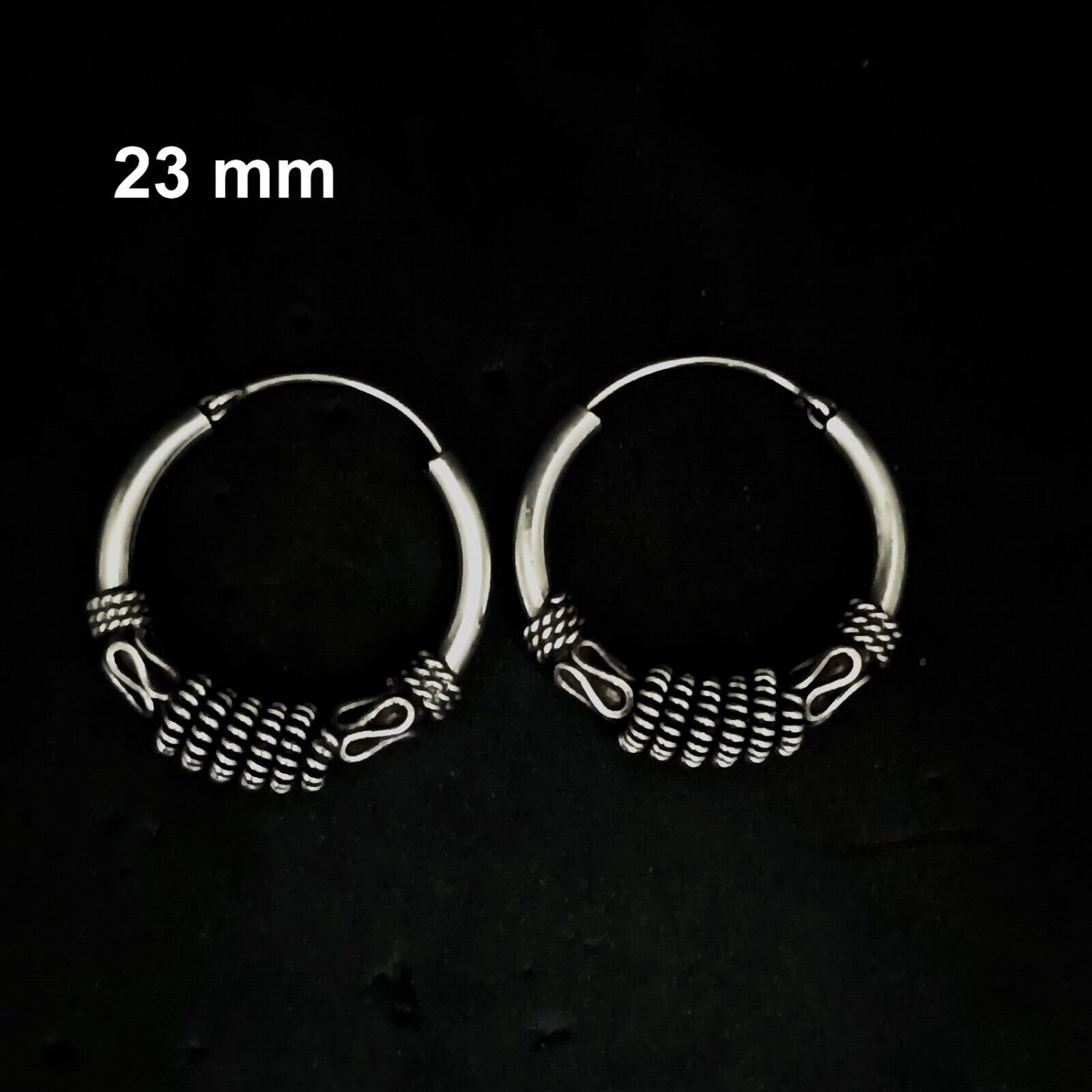 Classic Elegance: Sterling 925 Silver Hoop Earrings #ST102
