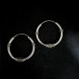 Classic Charm: 925 Sterling Silver Hoop Earrings #ST106