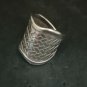 Fine Silver Rings craft Adjustable Free Size Vintage Timeless Artistry V02