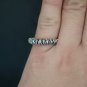 Fine Silver Rings craft Adjustable Free Size Vintage Welle Wire N68R04