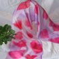 Silk Scarf, Silk Scarves,Valentine Hearts
