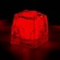 Red Single Litecubes-Flashing LED Ice Cube Party Light