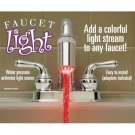 Temperature Controlled LED Faucet Light