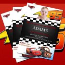 DM Cars O1 Birthday Invitation