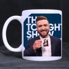 Justine Timberlake The Tonight  Show2 White Mug