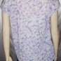 MINT Vintage VERA LADYBUG Tie Neck 70's DESIGNER BLOUSE NWT NOS L. SZ 16