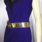 FLASHY 80s Electric Purple Lycra Wiggle MINI DRESS disco diva M