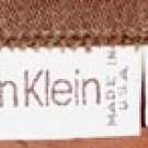RARE Vintage 70s Designer CALVIN KLEIN High Waisted Pencil Skirt Size 6