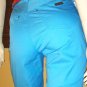 DISCO 80s Turquoise Blue High Waisted SKINNY Capri Cigarette Pants C'EST JOLIE XS