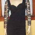 Moda International Victoria’s Secret Vintage 90s Sexy Black Lace Bodycon Mini Dress Sz 4 S/XS Moda International Victoria’s Secret Vintage 90s Sexy Black Lace Bodycon Mini Dress Sz 4 S/XS