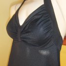 70s Vampy Vixen Sexy Black Halter Maxi Dress S/M 70s Vampy Vixen Sexy Black Halter Maxi Dress S/M