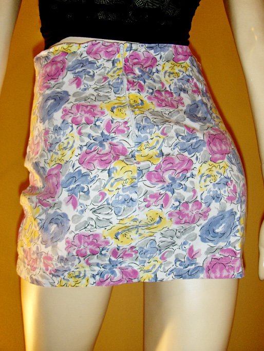 micro mini skirt 80s