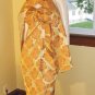 Bodacious Bombshell Sexy 60s Glam Gold Brocade Curvy Cocktail Dress M/L