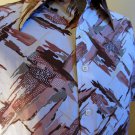 Vintage 70s Artsy Graphic Print Swanky Mens Disco Shirt L 16/16 1/2 SEARS Vintage 70s Artsy Graphic Print Swanky Mens Disco Shirt L 16/16 1/2 SEARS