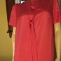 Roaring 20s Flapper Girl Style Rosey Pink Ruffle Hem Dress M/L vintage 70s 80s glam