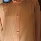 Vintage 70s Sweet Girly Pink Miss Elaine Antron Nylon Robe M