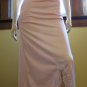 Vintage Pinup Bombshell Pink Slinky Nylon Slip Gown Mistee Sz 36