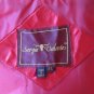 RARE Michael Jackson Style Ruby Red Satin Designer Sergio Valente Mens Disco Jacket VTG 70s 80s XL