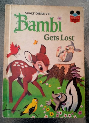 Walt Disney's Bambi Gets Lost HC Vintage Children's Book 1972