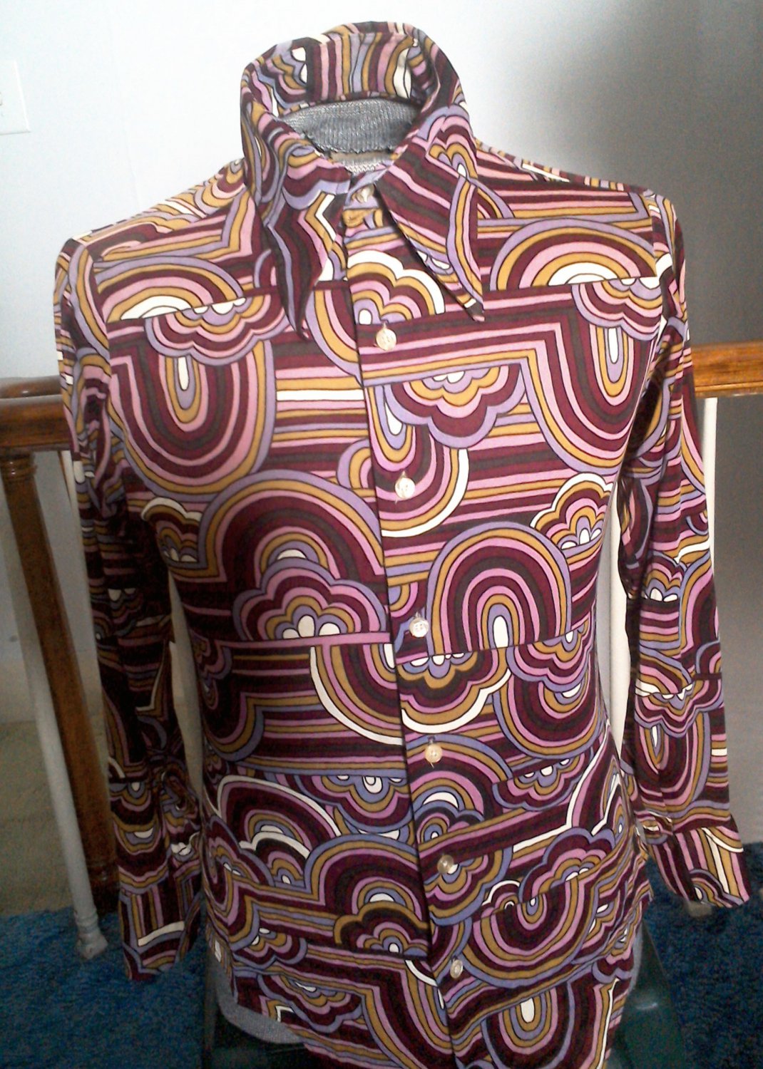 polyester disco shirts