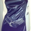 Vintage Vamp Sexy Black Leather-Look Pencil Dress 80s 90s NWT Sz 11/12 Vintage Vamp Sexy Black Leather-Look Pencil Dress 80s 90s NWT Sz 11/12