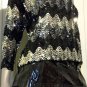 Flashy Diva GLITZY GLAM Vintage Sequin DISCO PARTY Sparkle Top M 70s 80s