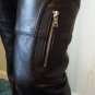 VTG Y2K Designer LAUNDRY by SHELLI SEGAL Black Leather Biker Babe Pants Low Rise XS