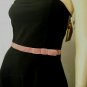 VTG Ruby Rox Black Strapless w Velvet Bow Rockabilly Pinup Doll Retro Party Dress MINT NWT Sz 5