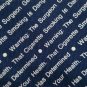 Surgeon General Warning Cigarette Smoking Danger Men's Vintage Novelty Necktie