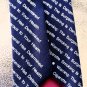 Surgeon General Warning Cigarette Smoking Danger Men's Vintage Novelty Necktie