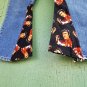 Vintage 80s 90s does 70s ELVIS PRESLEY DIY Revamped Flare High Waisted Jeans ooak Size 9